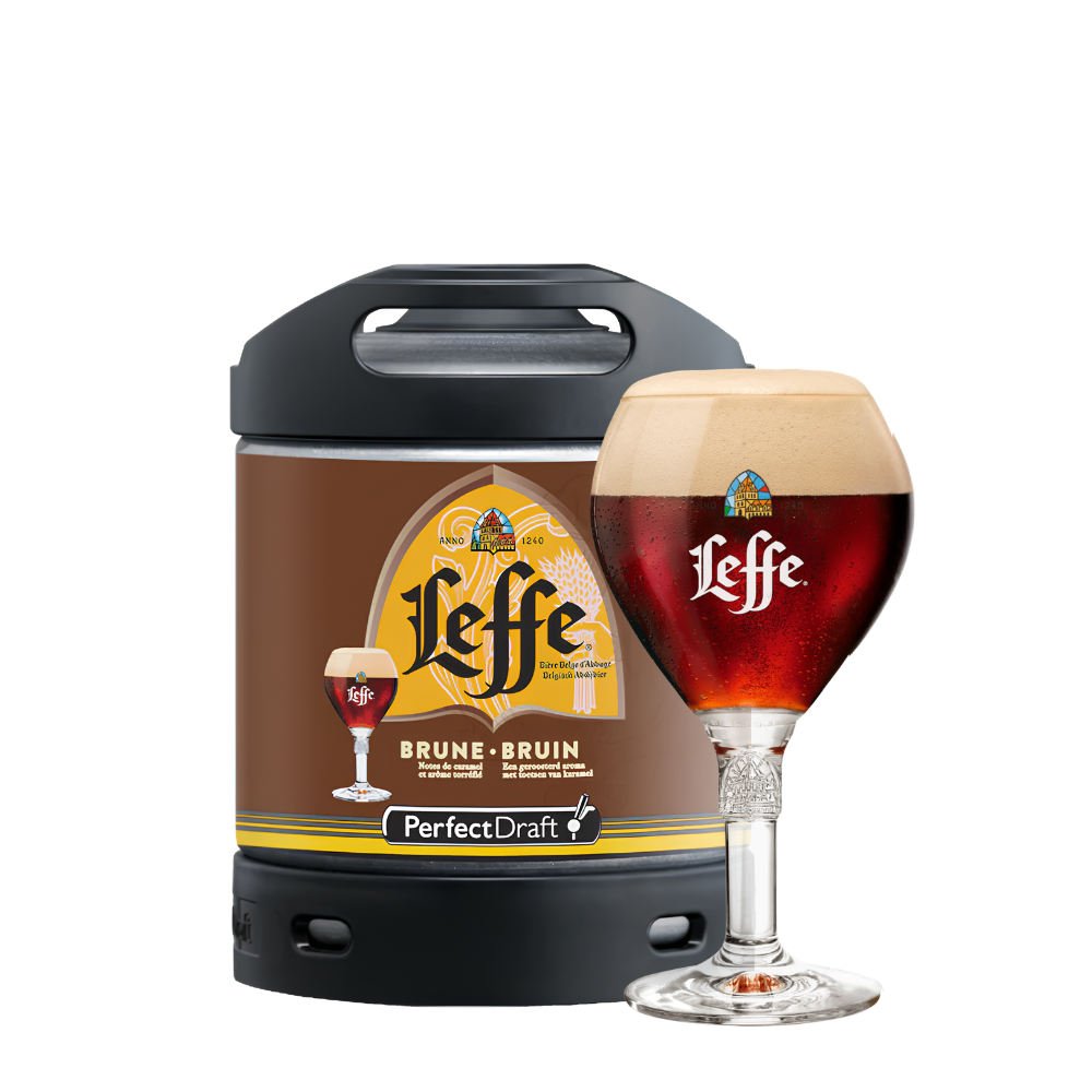 Leffe Brune 6L + verre