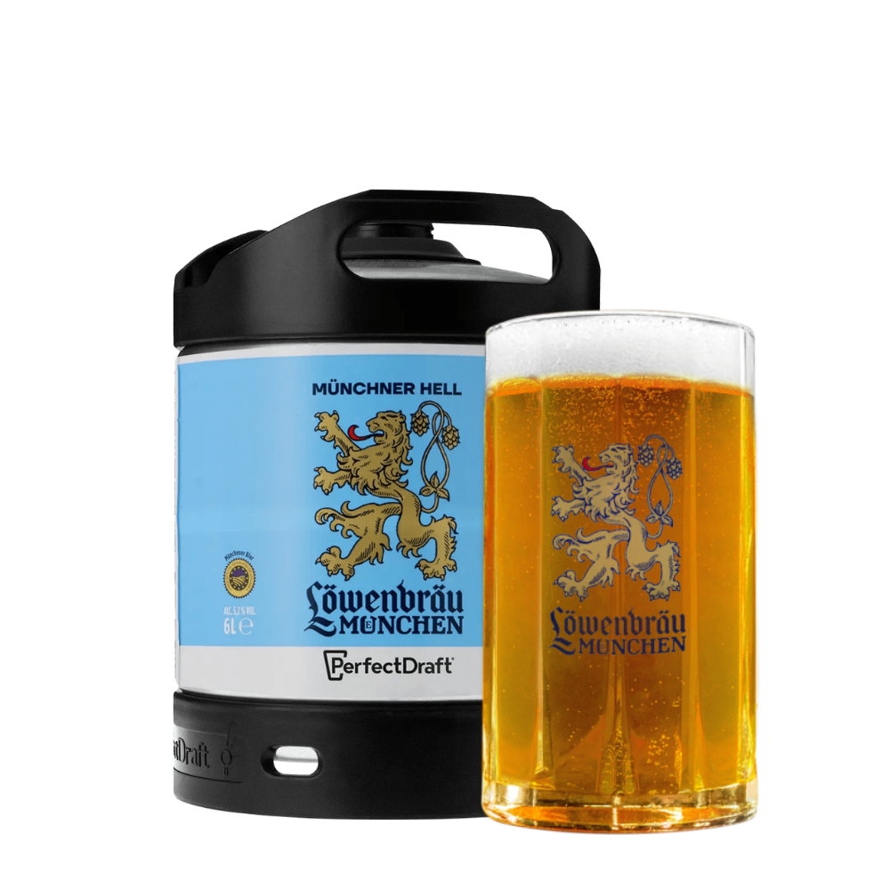 Löwenbräu München Original 6L + verre