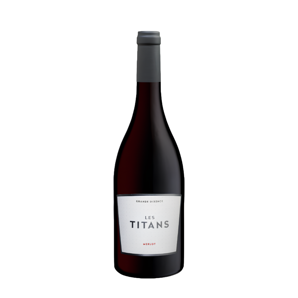 Merlot Les Titans - Provins 75cl