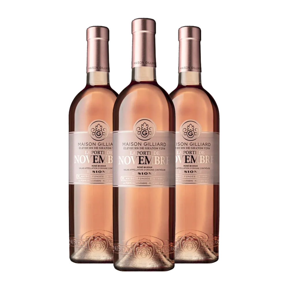 Porte de Novembre Rosé - Maison Gilliard 3x75cl