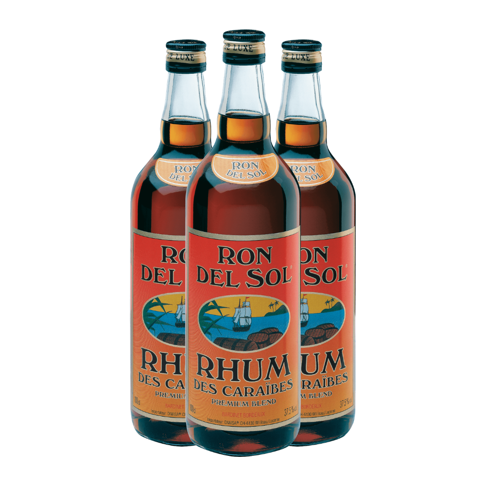 Rhum Ron Del Sol Brun 100cl – Image 2