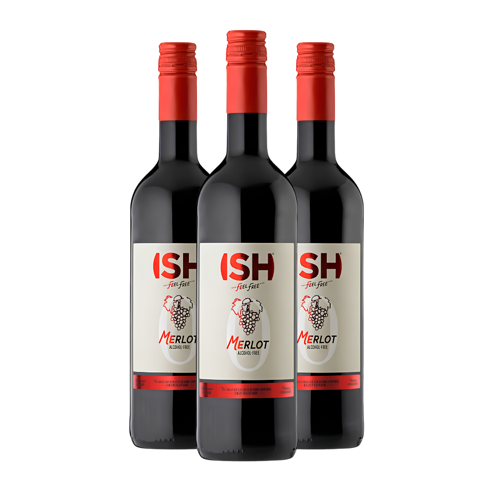 ISH Merlot Sans Alcool 3x75cl