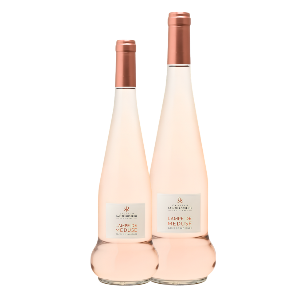 Lampe de Méduse Rosé - Château Sainte Roseline 75cl + 150cl