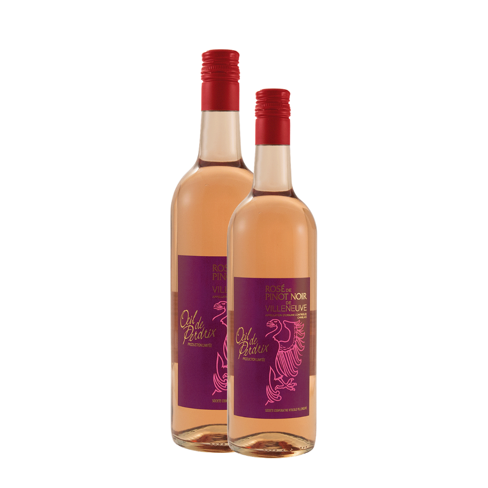 Oeil-de-Perdrix - La Viticole Villeneuve 70cl + 50cl