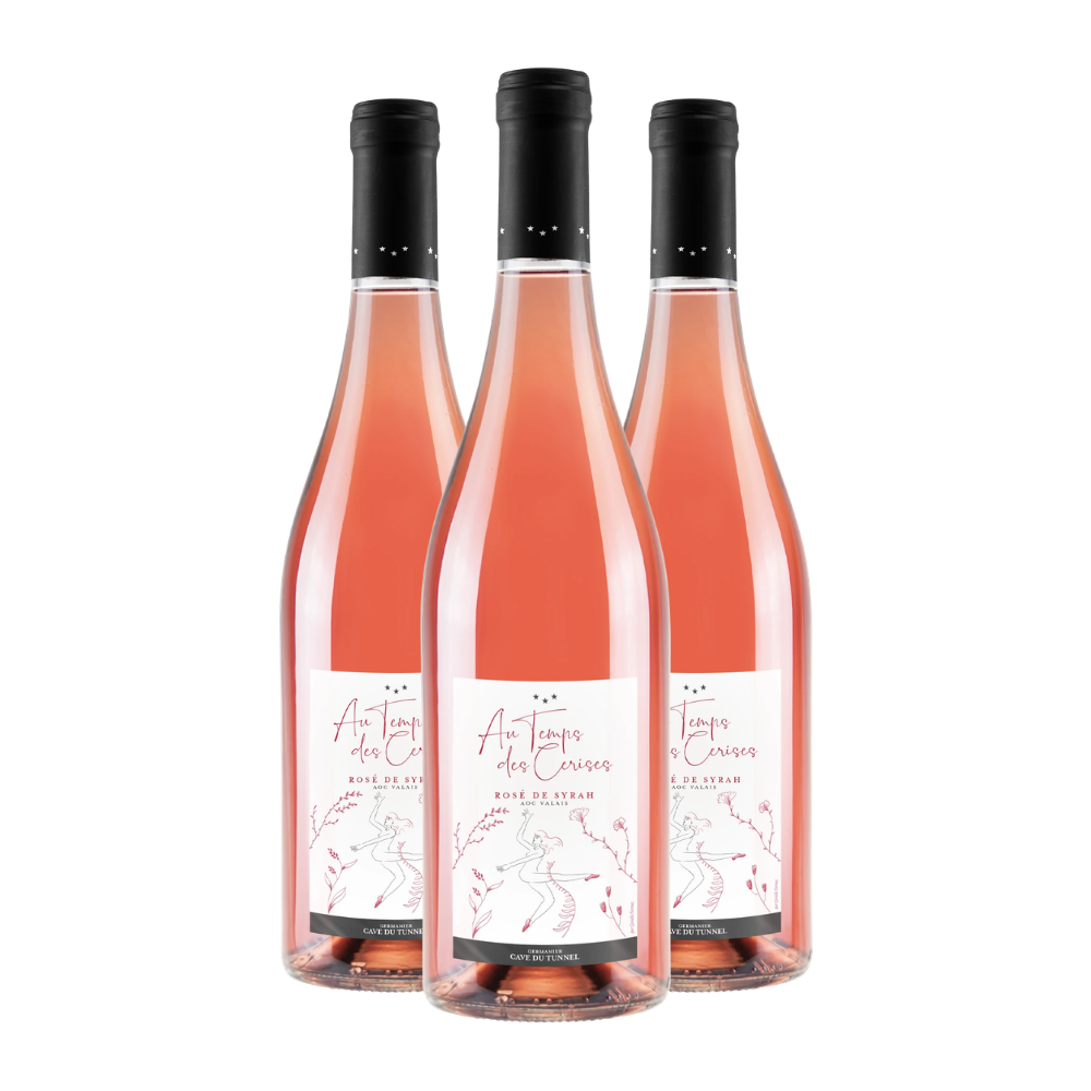 Rosé Au Temps des Cerises - Cave du Tunnel 3x75cl