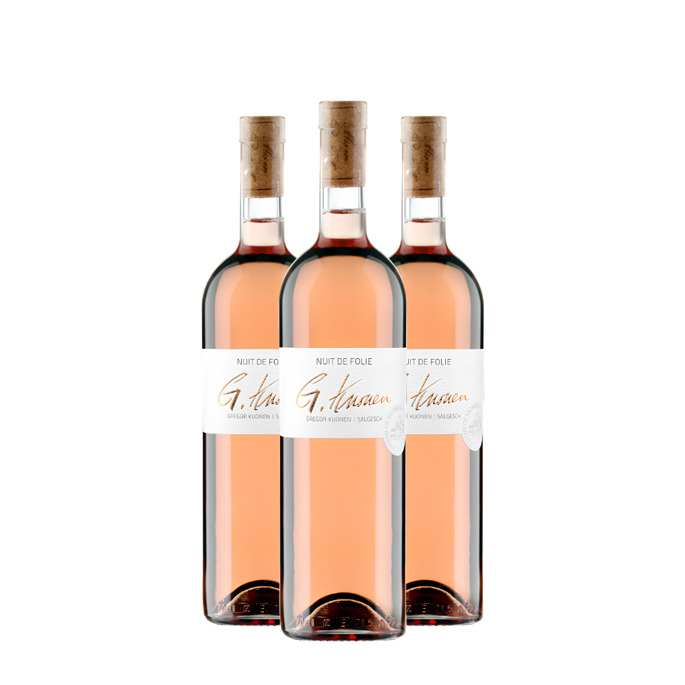 Rosé Nuit de Folie - Gregor Kuonen 3x70cl