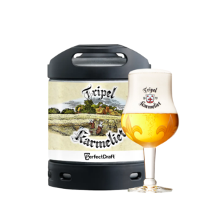 Tripel Karmeliet PerfectDraft + verre