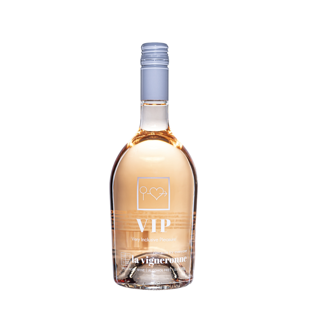 VIP Vin Rosé Sans Alcool - La Vigneronne 70cl